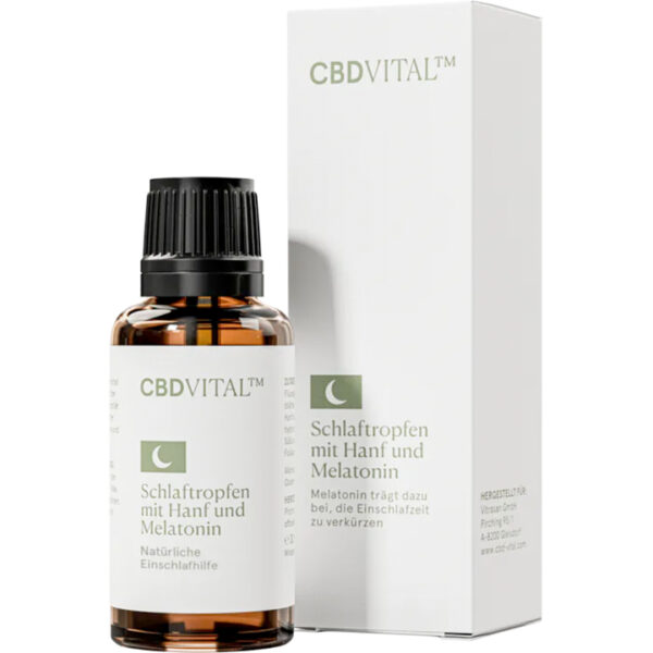 CBD Vital Schlaftropfen mit Melatonin